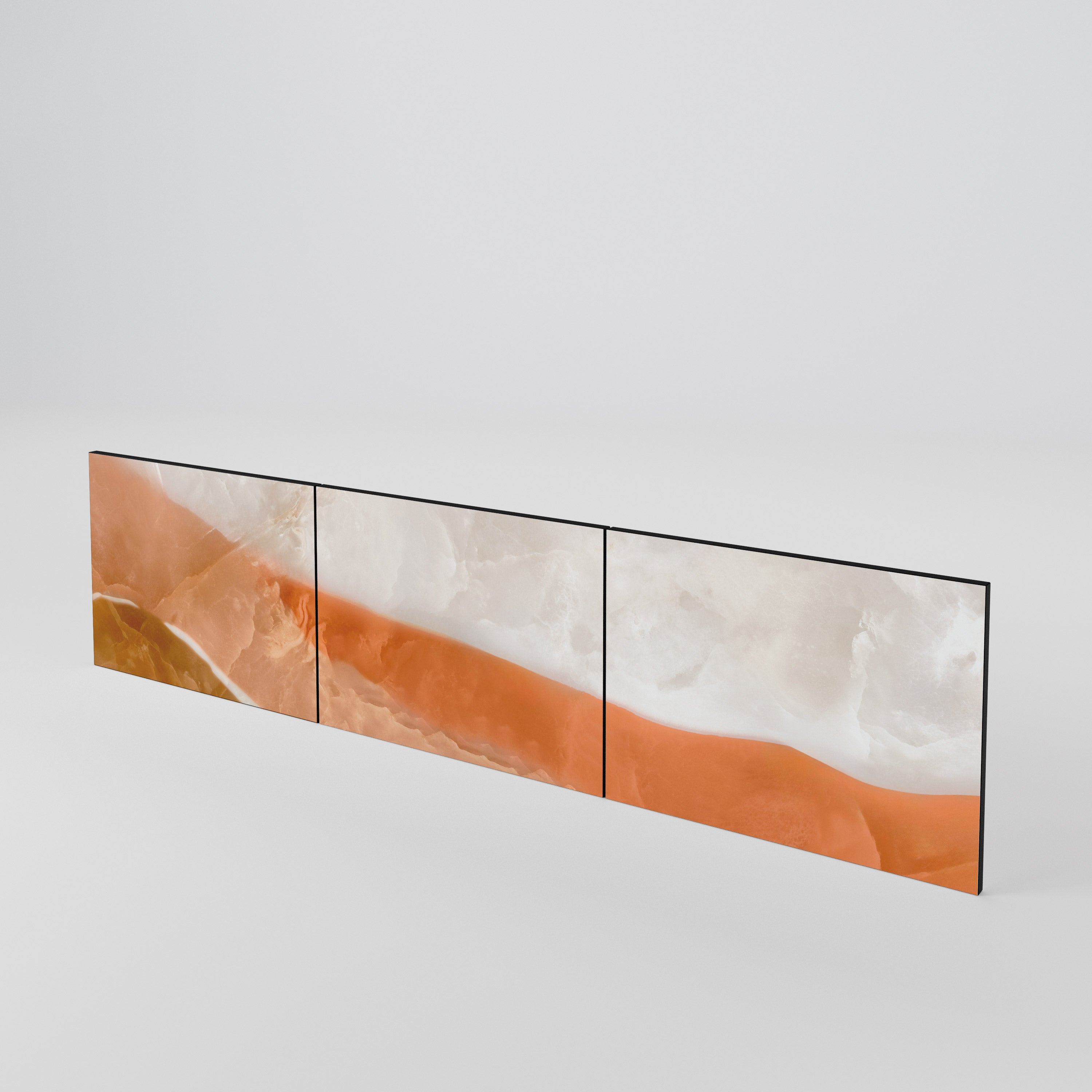 SANDHILLS SPLENDOUR Juego de 3 puertas para mueble de TV