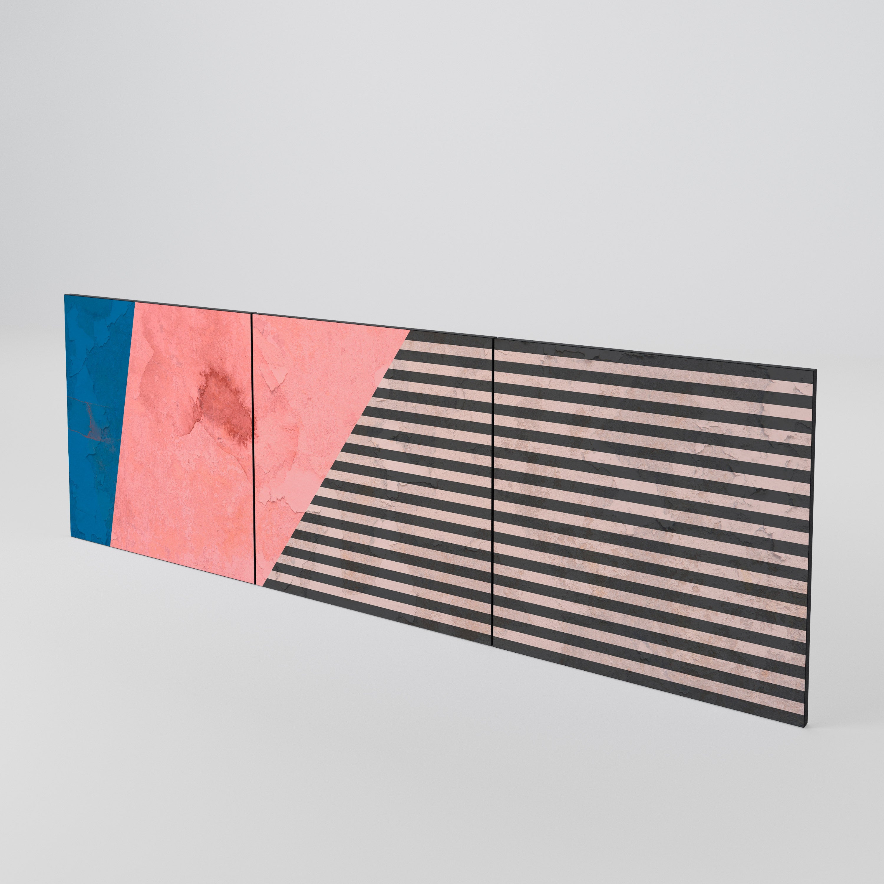 GLAMOROUS STRIPE Juego de 3 puertas para aparador