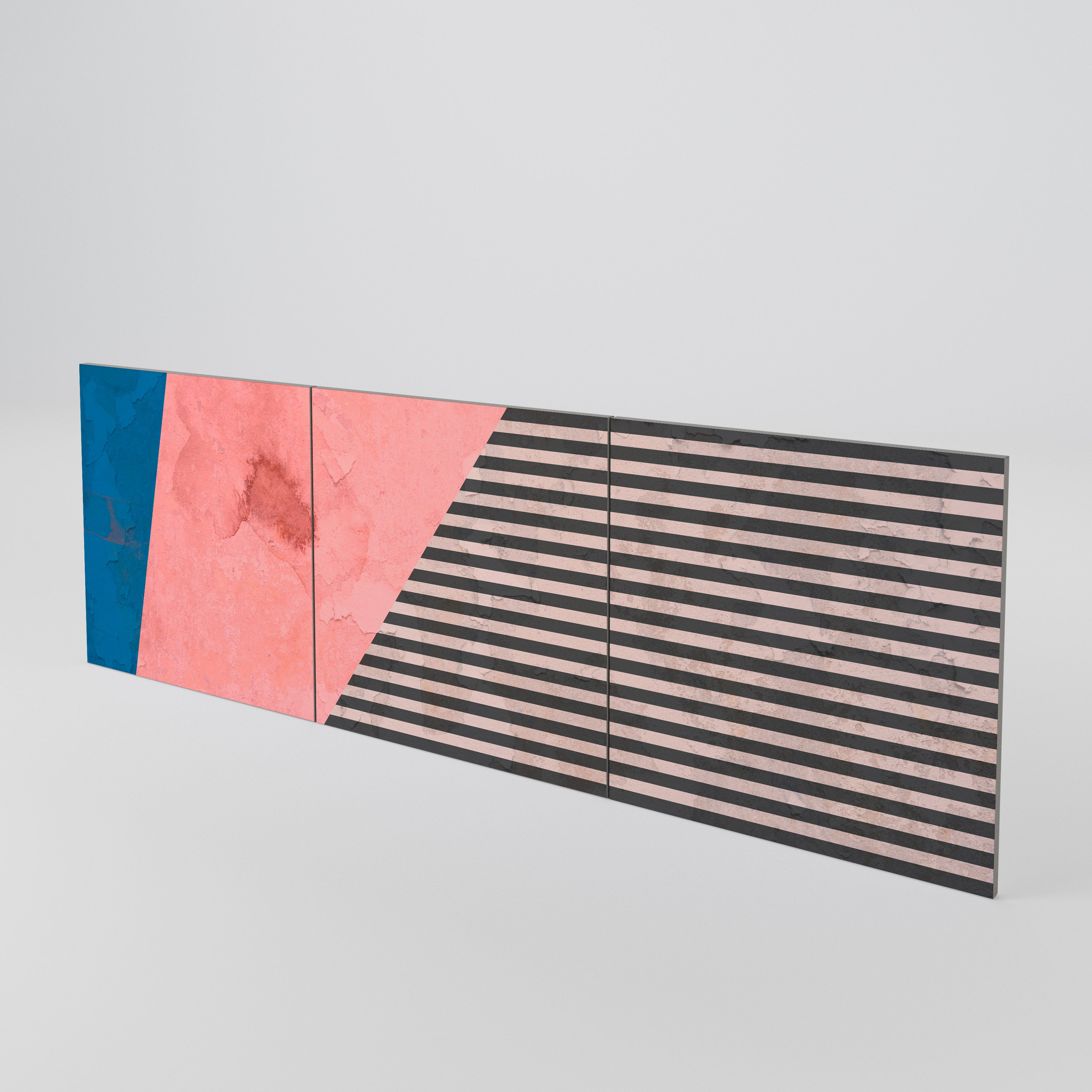 GLAMOROUS STRIPE Juego de 3 puertas para aparador