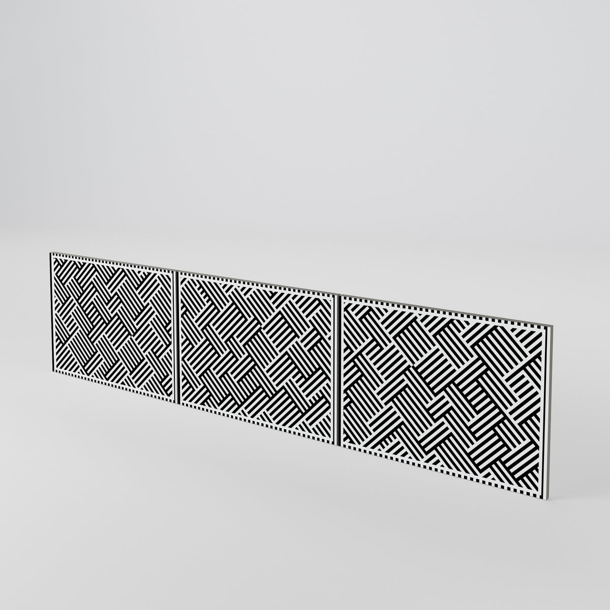TEMPORARY SEQUENCE 3-Piece TV Cabinet Door Set