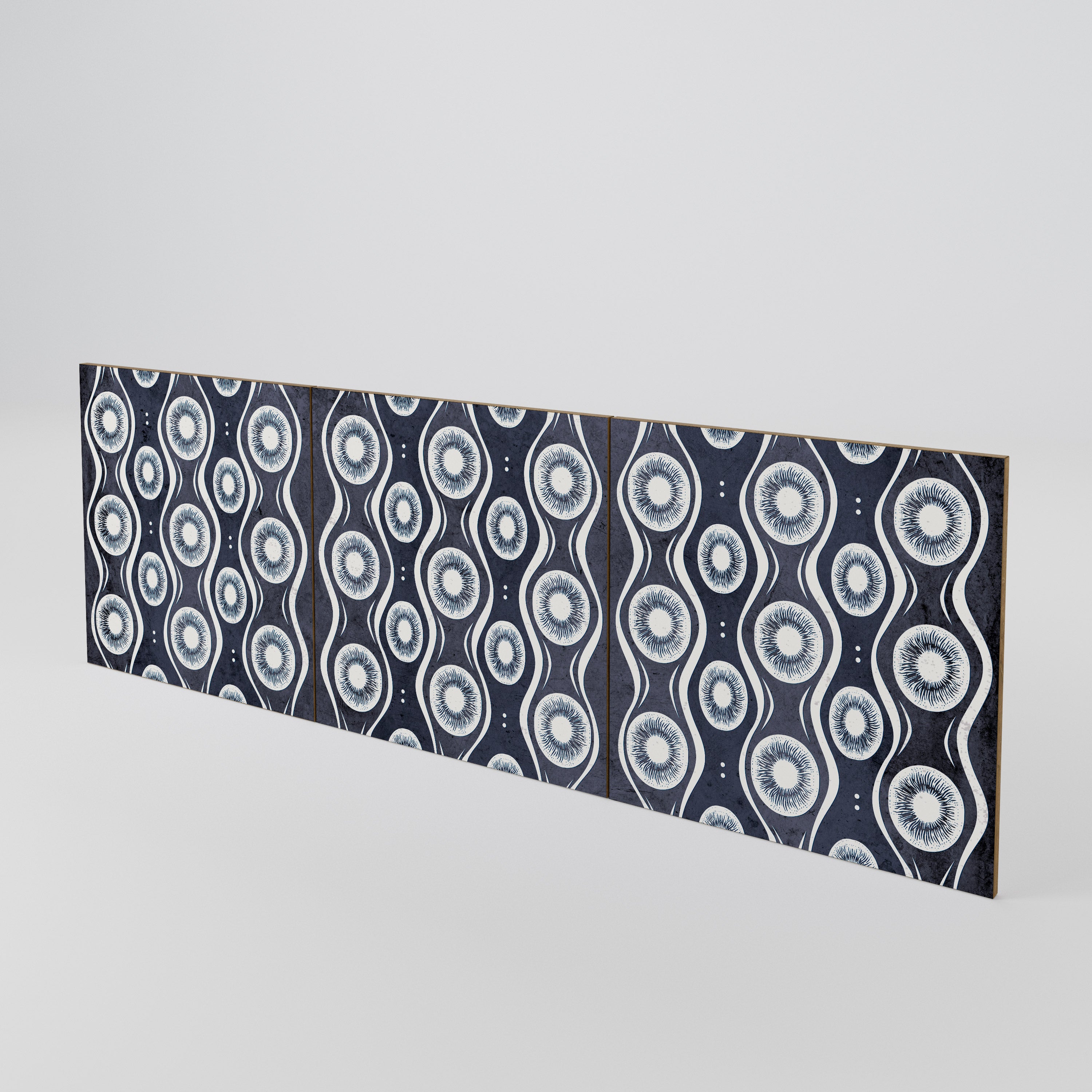 GRAPHITE EYES Juego de 3 puertas para aparador