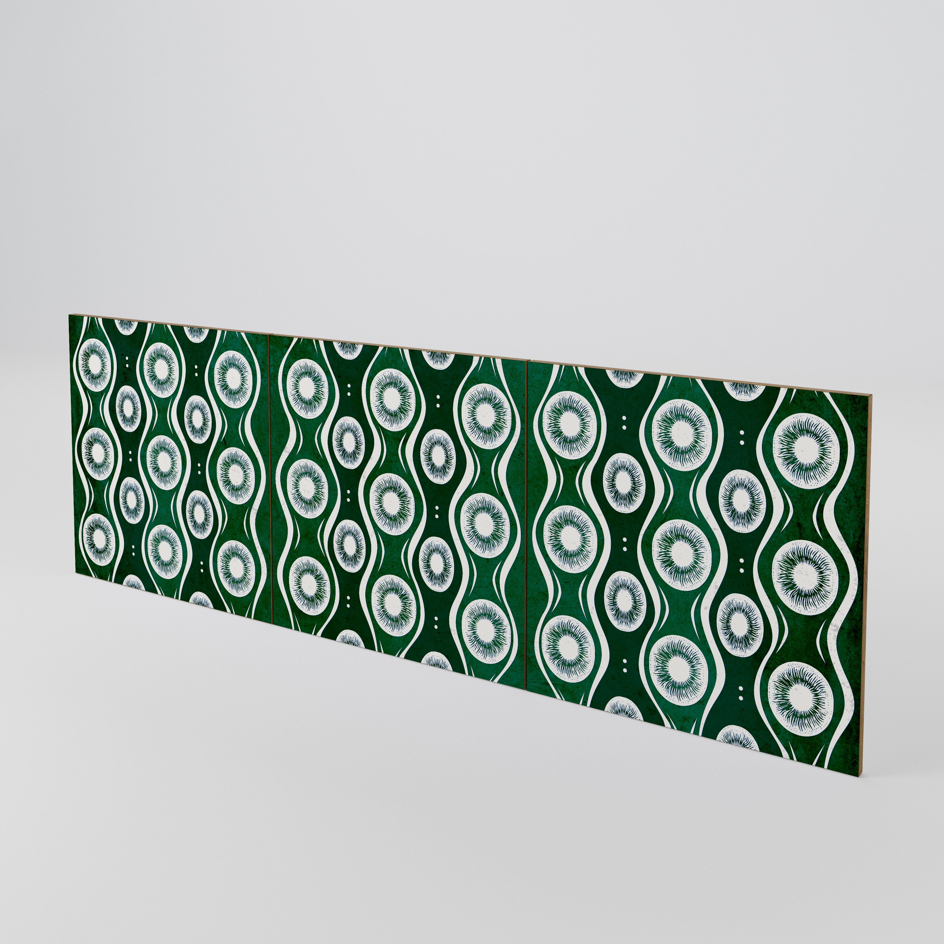 GREEN EYES Juego de 3 puertas para aparador