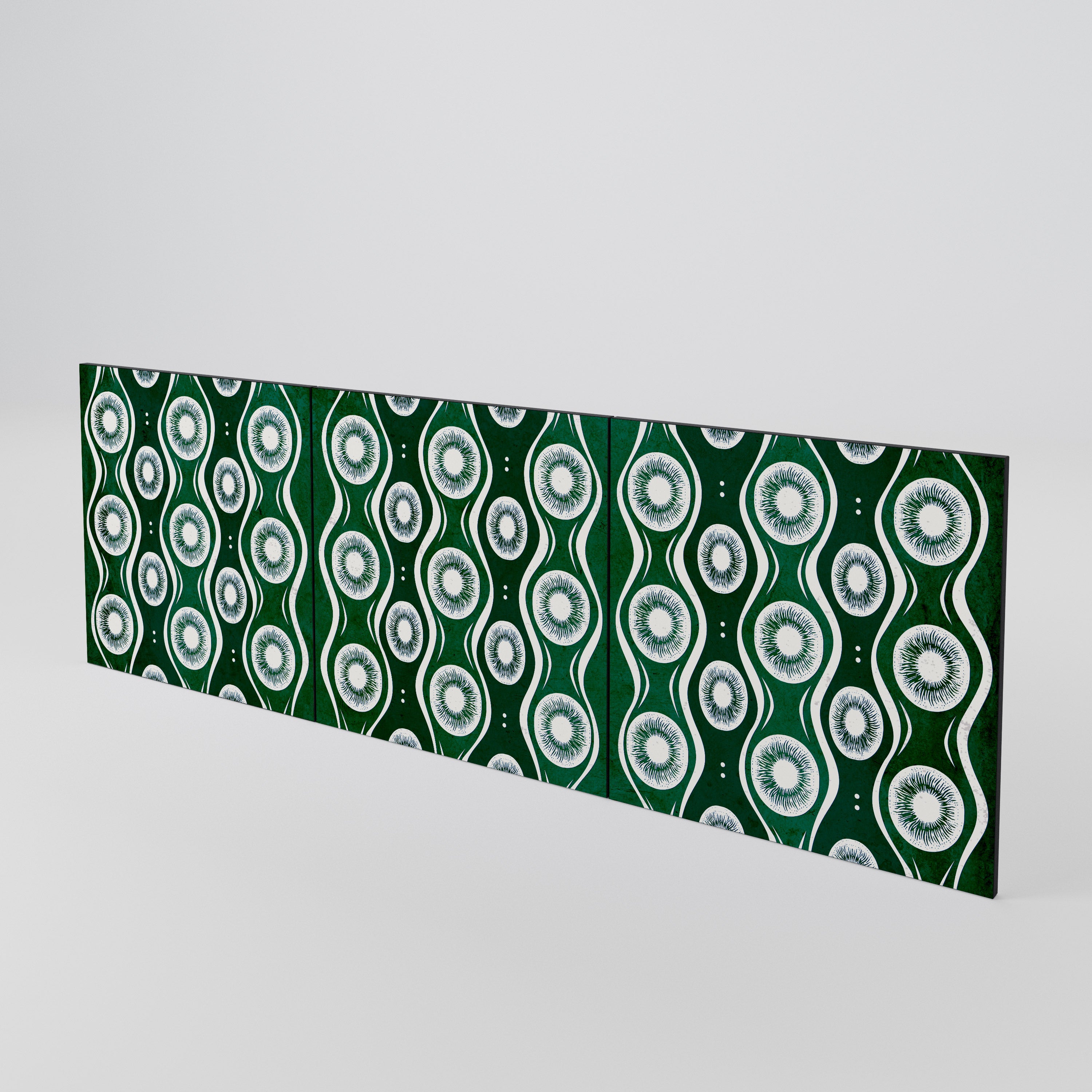 GREEN EYES Juego de 3 puertas para aparador