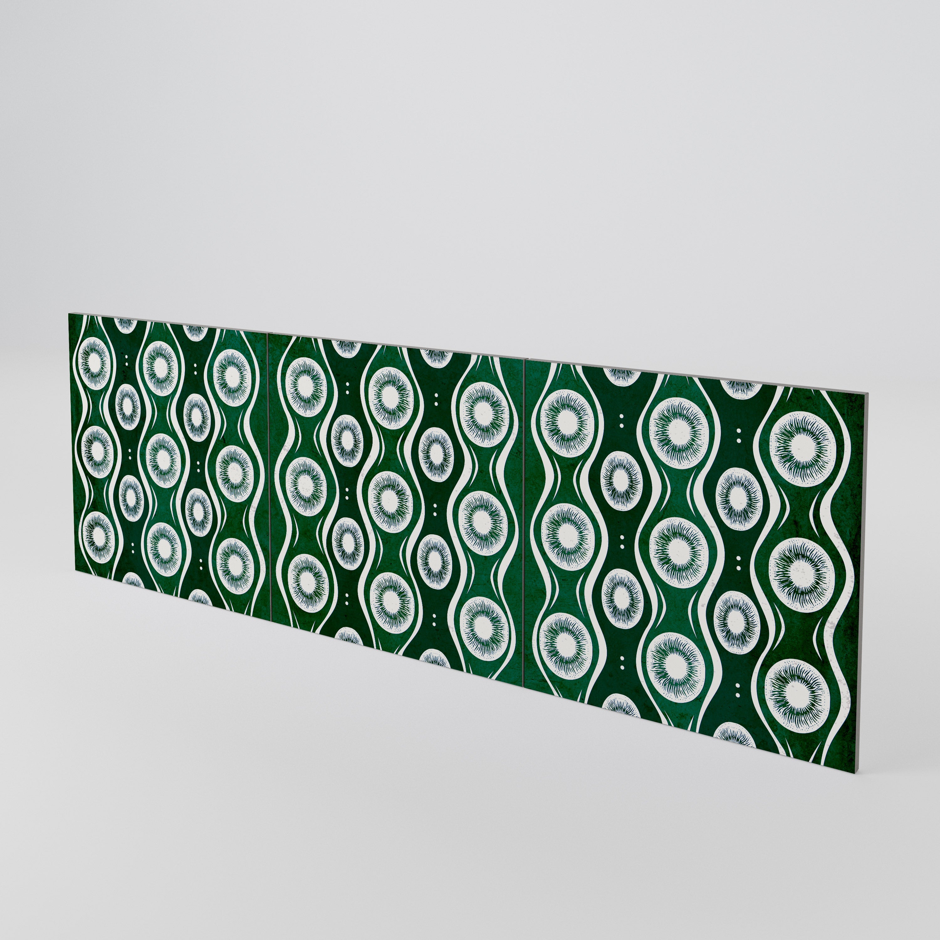 GREEN EYES Juego de 3 puertas para aparador