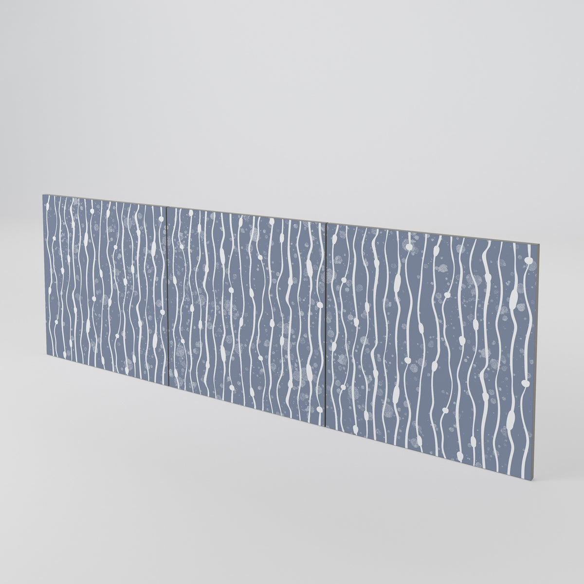 GRAPHITE RAIN Juego de 3 puertas para aparador