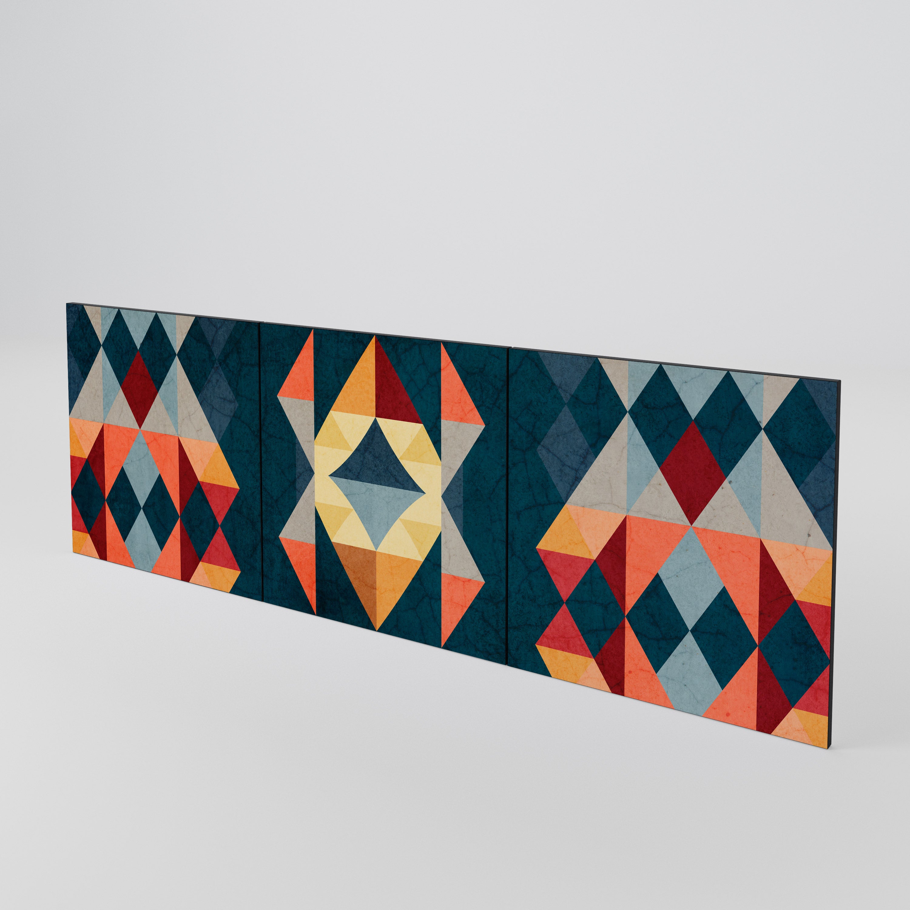 CRACKED ILLUSION Juego de 3 puertas para aparador