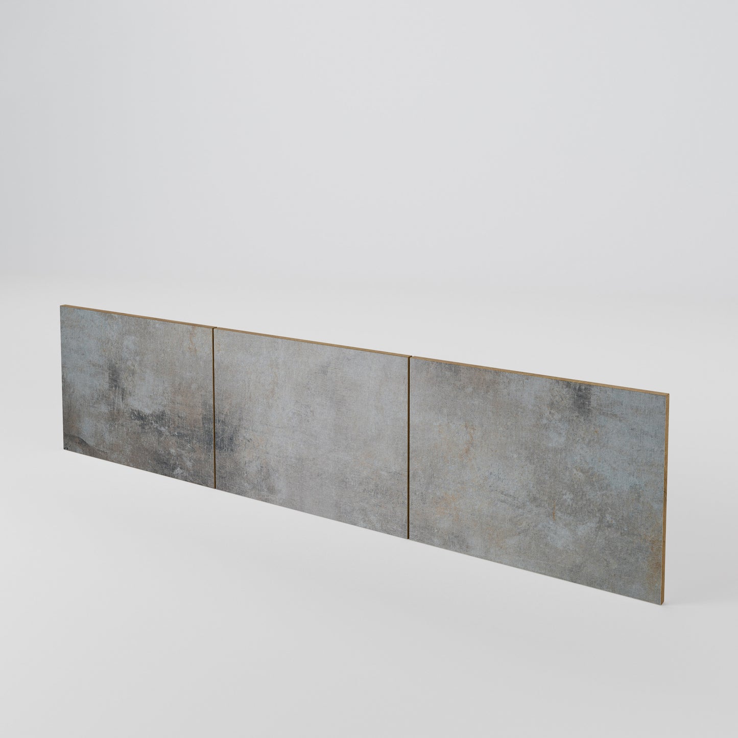 CONCRETE WALL Juego de 3 puertas para mueble de TV