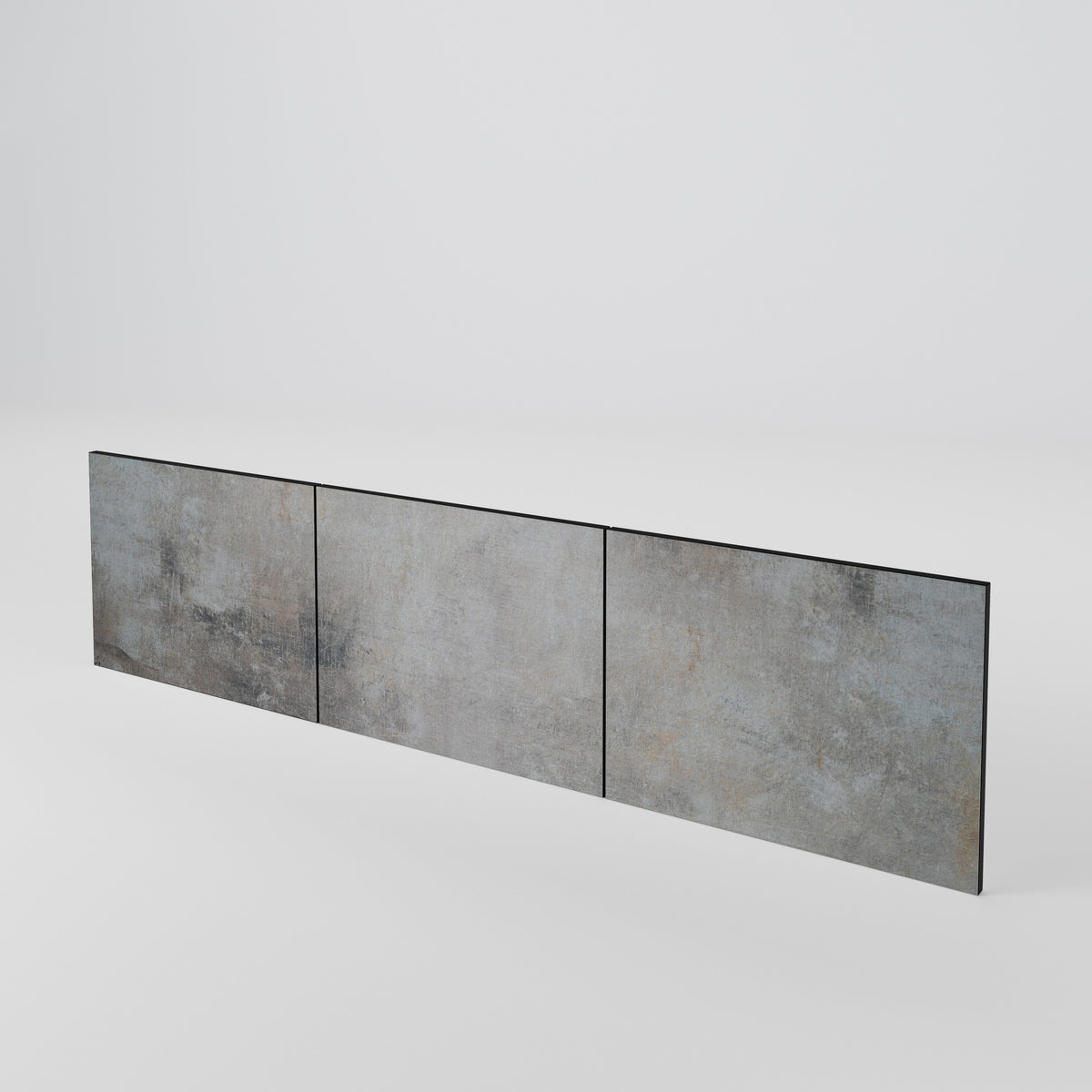 CONCRETE WALL Juego de 3 puertas para mueble de TV