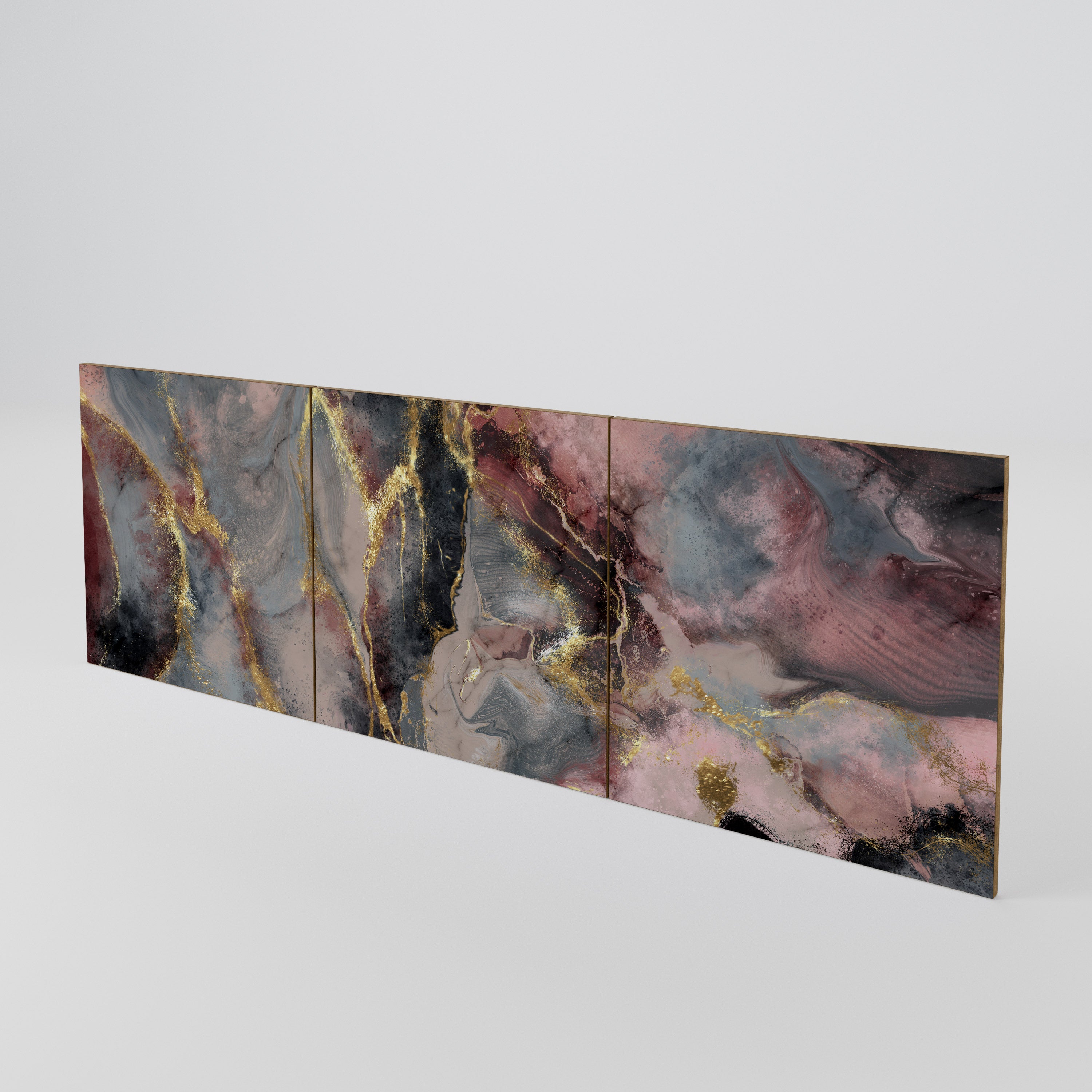 GOLDEN TIDES Juego de 3 puertas para aparador