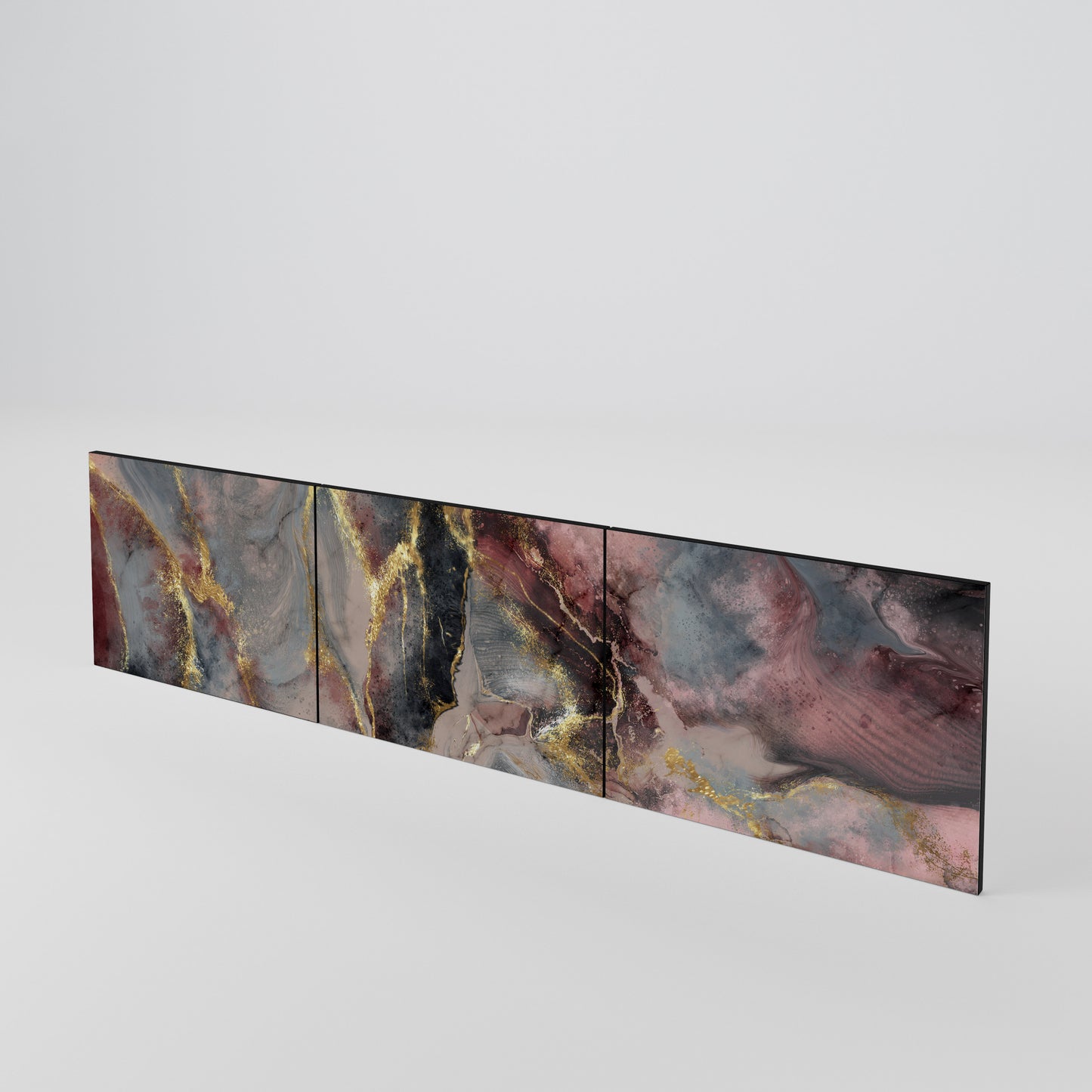 GOLDEN TIDES Juego de 3 puertas para mueble de TV