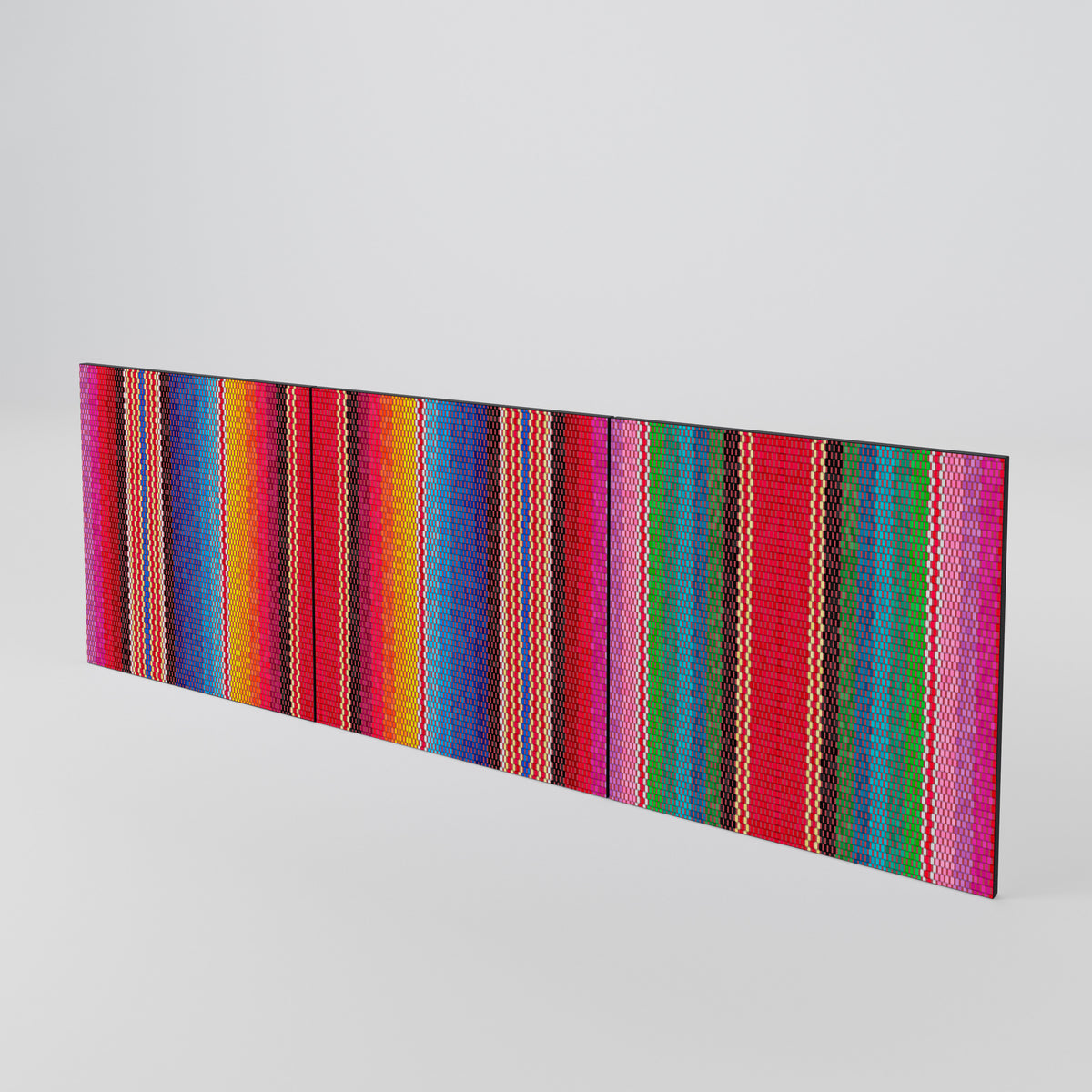 ETHNIC MEXICAN 3-Piece Sideboard Door Set