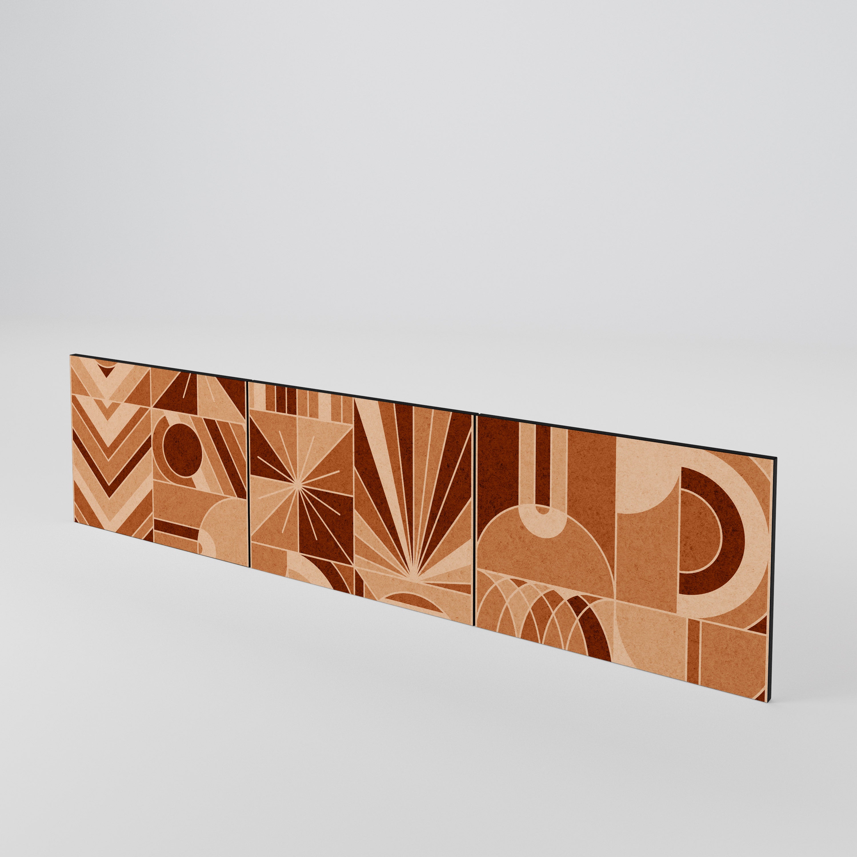 PRISM MOSAIC Juego de 3 puertas para mueble de TV