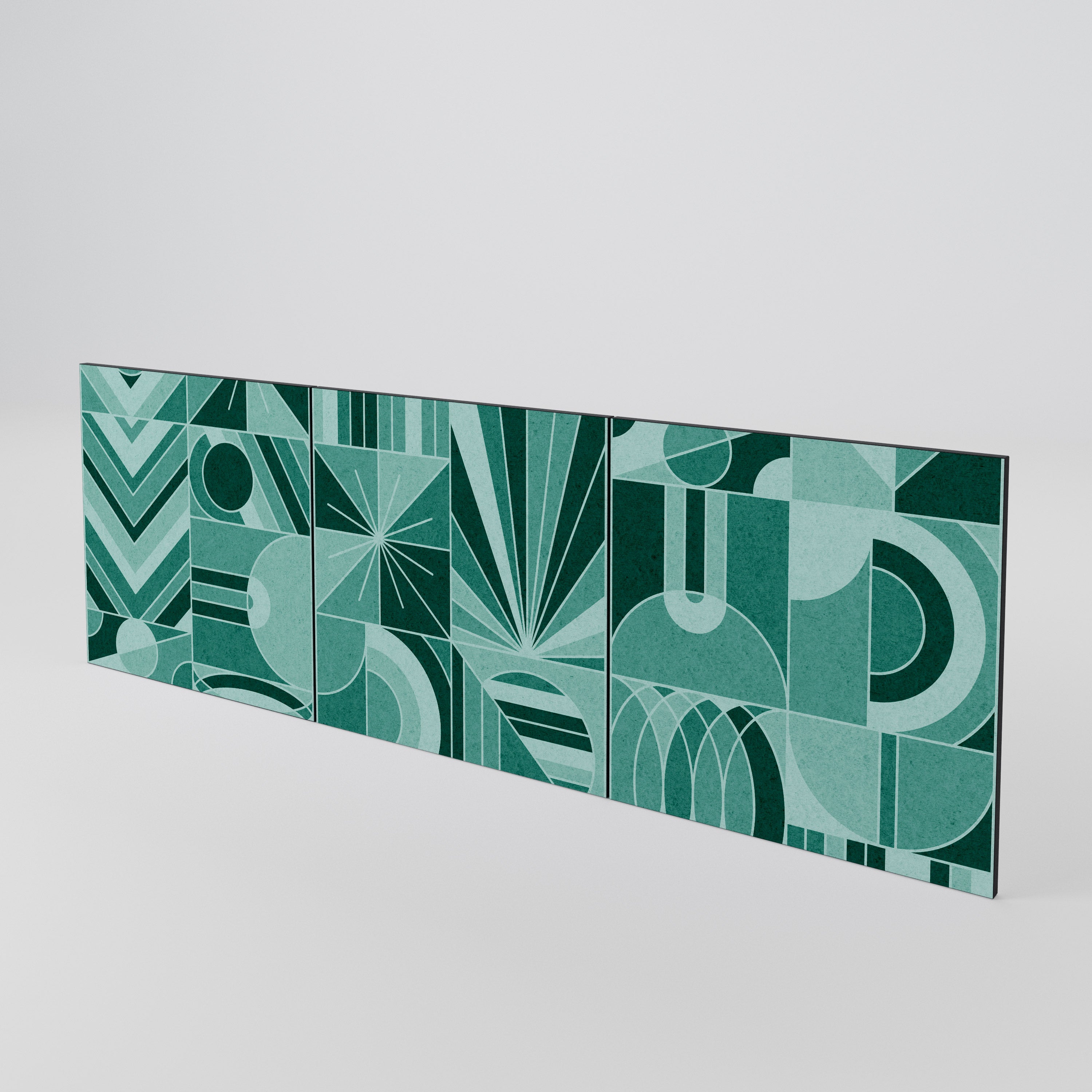 HARMONIC GRID 3-Piece Sideboard Door Set