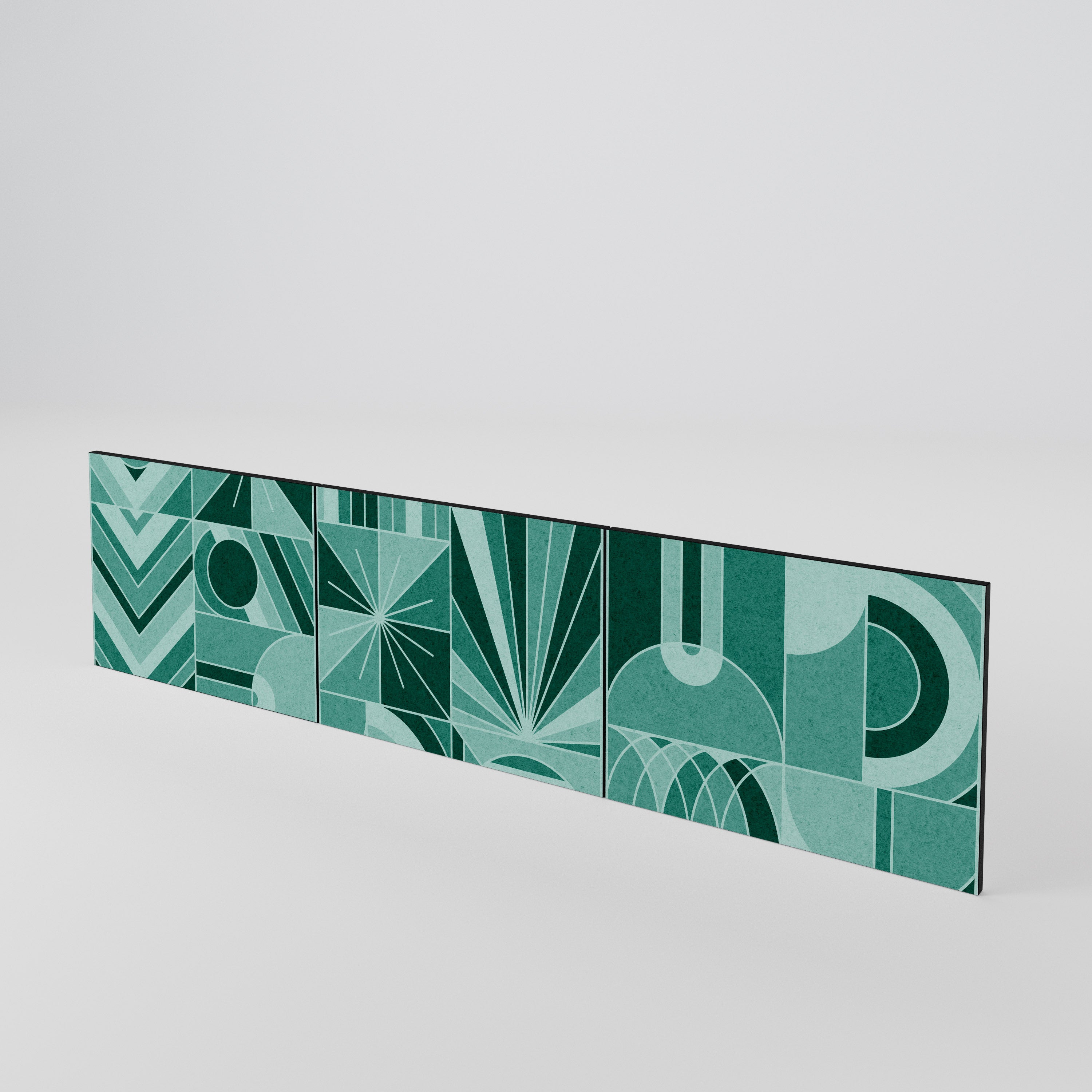 HARMONIC GRID Juego de 3 puertas para mueble de TV