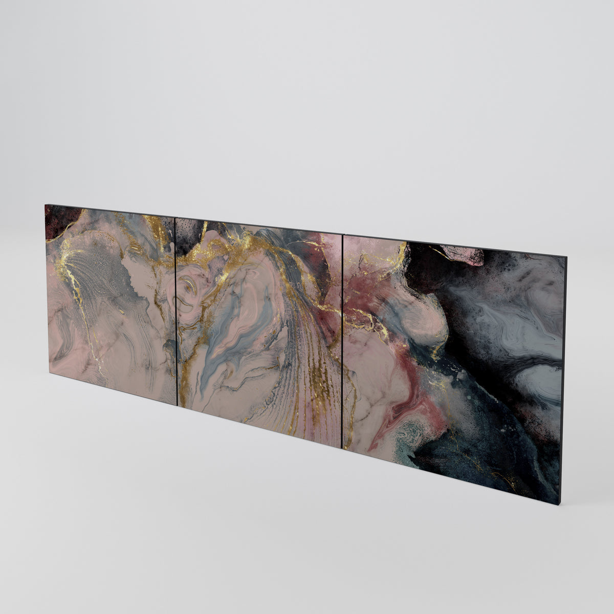 GILDED SWIRLS 3-Piece Sideboard Door Set