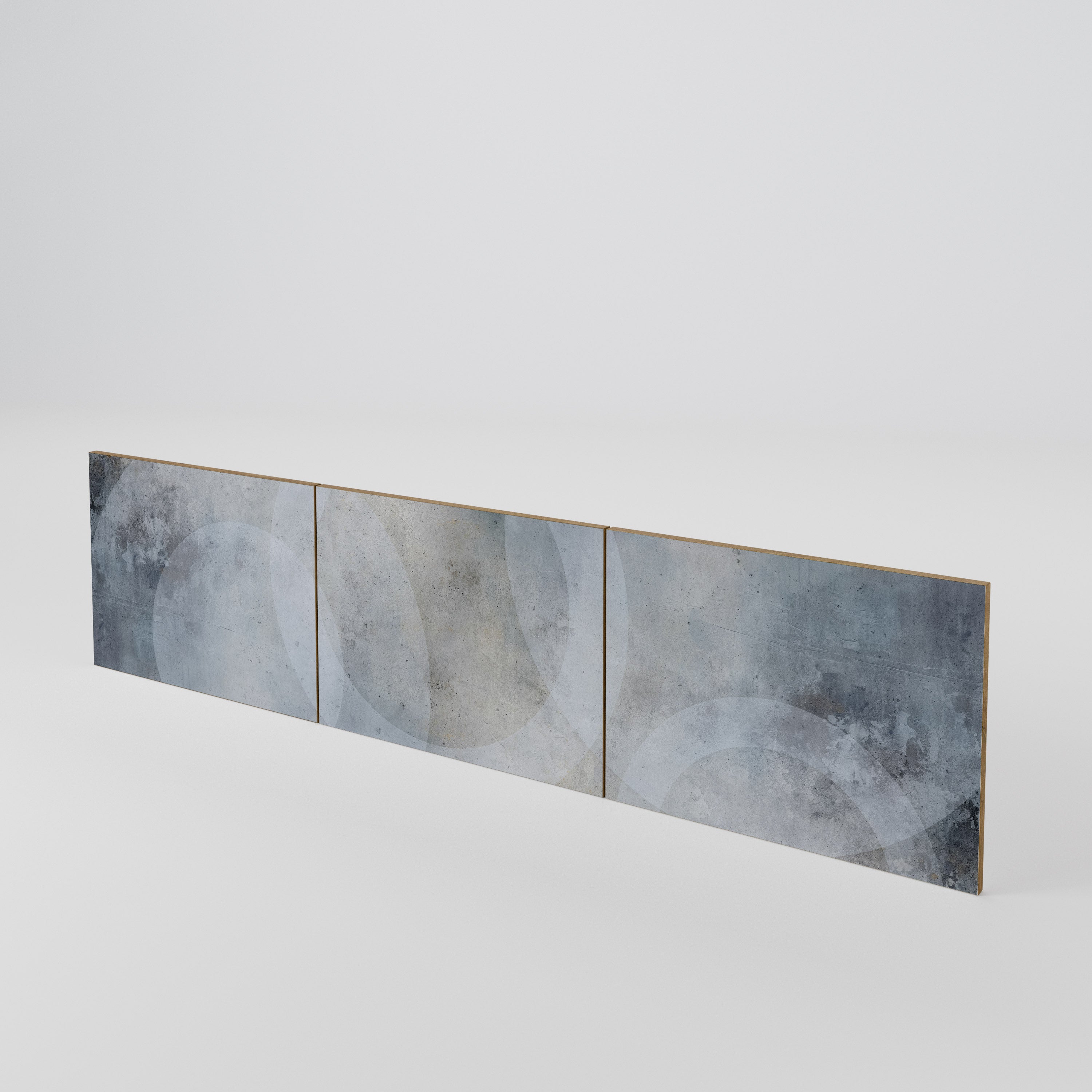 MUTED ARC 3-Piece TV Cabinet Door Set