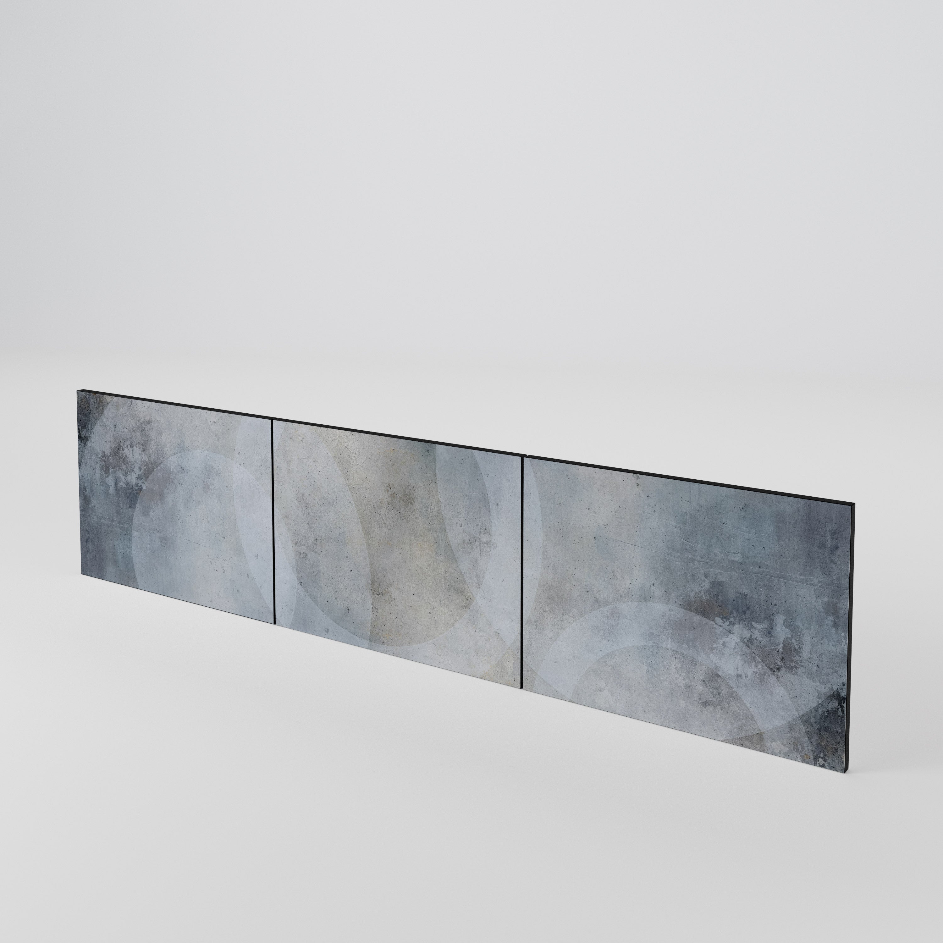 MUTED ARC 3-Piece TV Cabinet Door Set