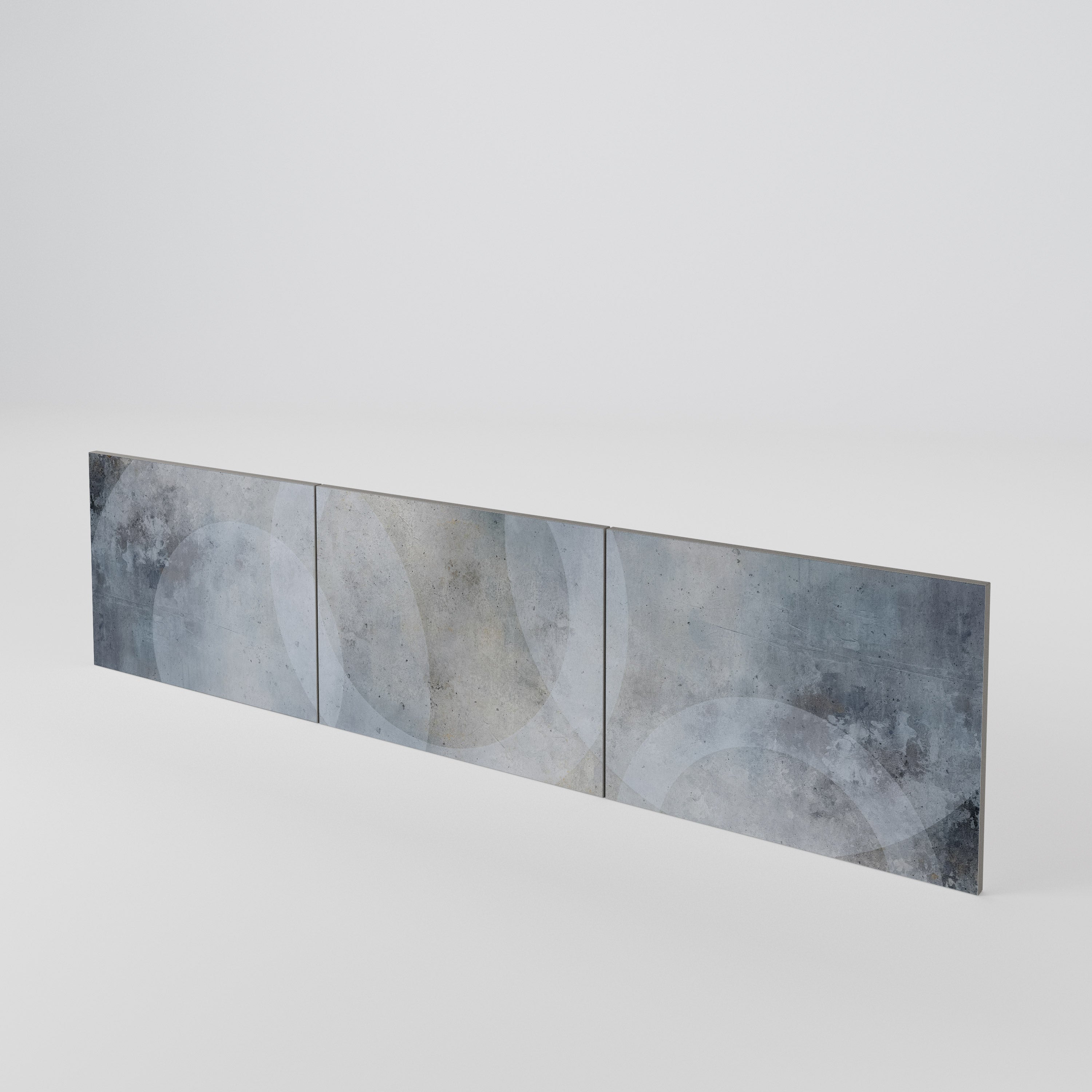 MUTED ARC 3-Piece TV Cabinet Door Set