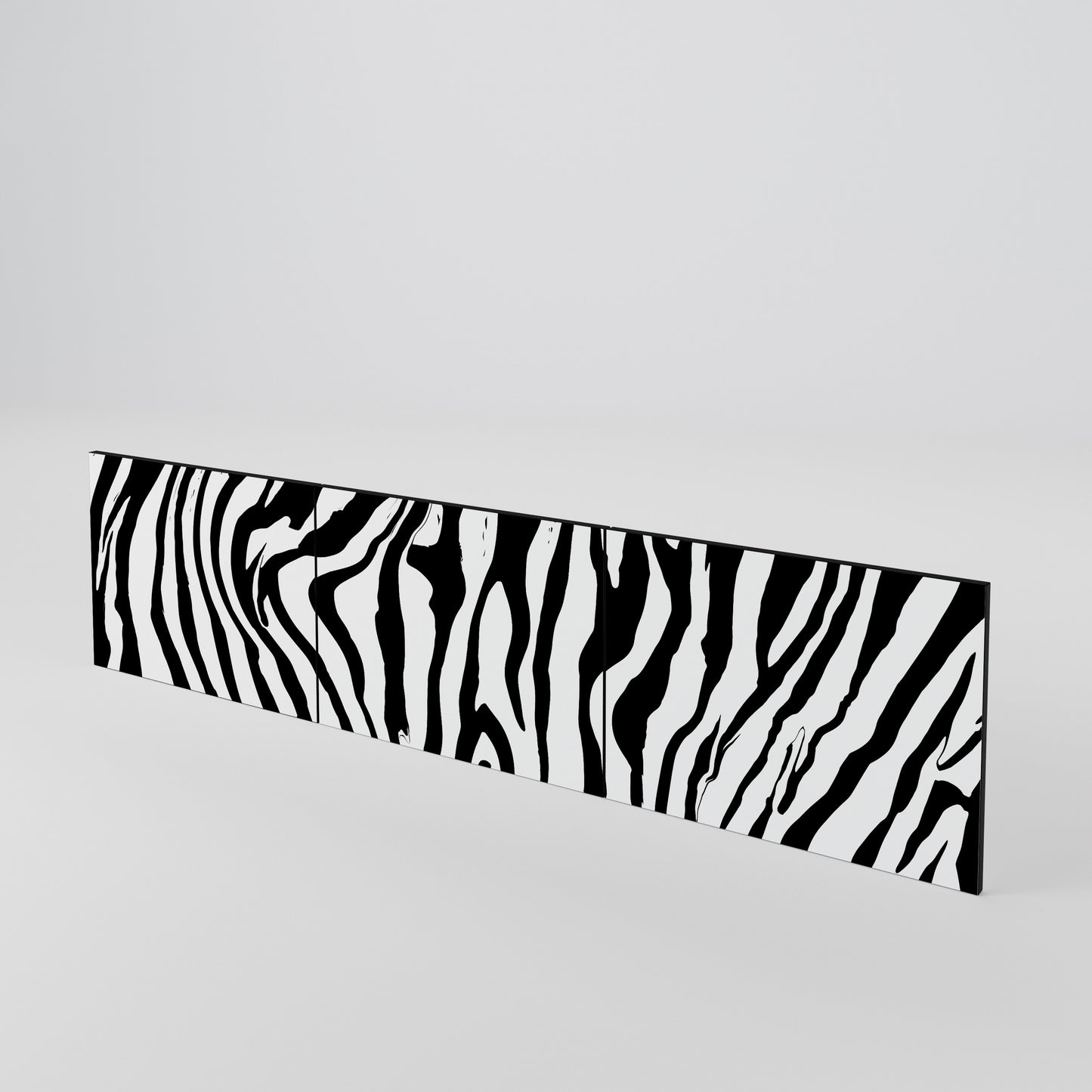 SPLENDID ZEBRA Juego de 3 puertas para mueble de TV
