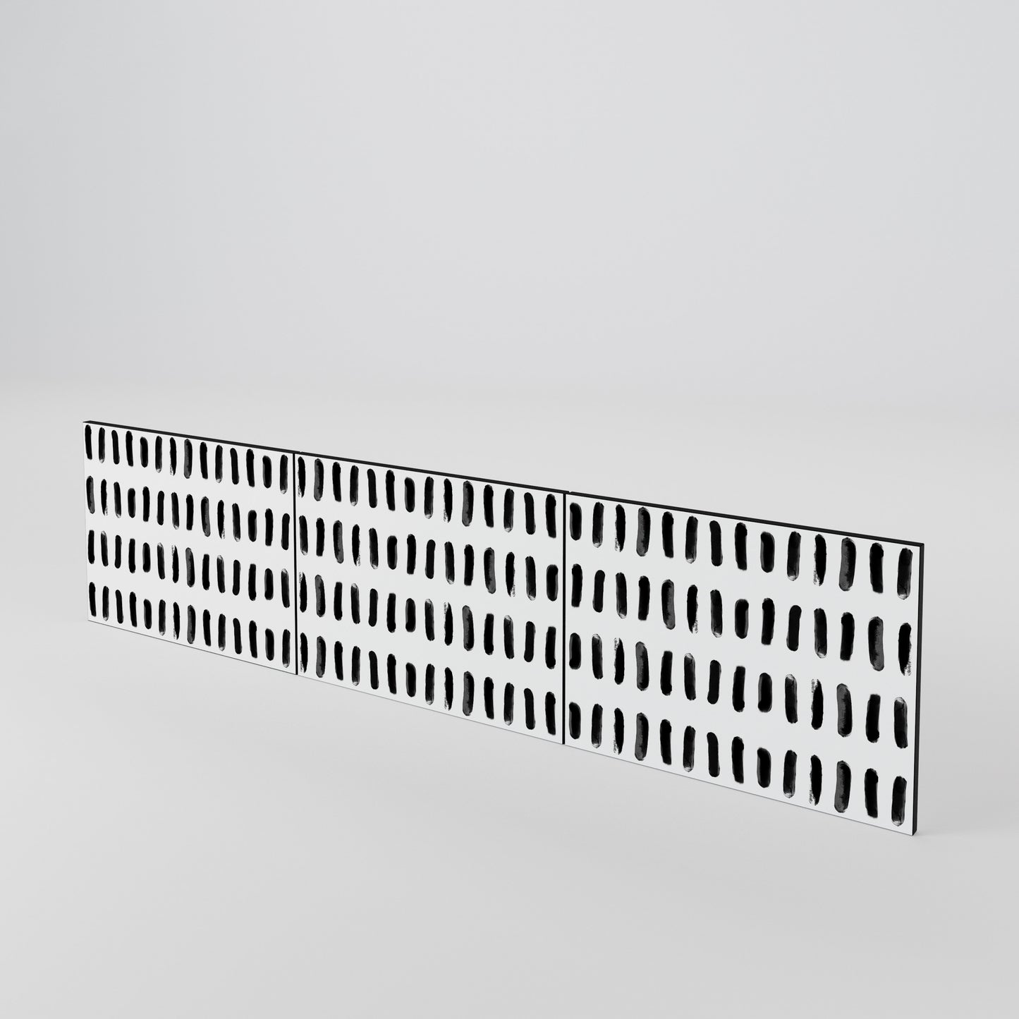 NIGHTY MELODIES Juego de 3 puertas para mueble de TV
