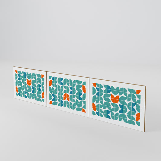 BE THE CHANGE Juego de 3 puertas para mueble de TV