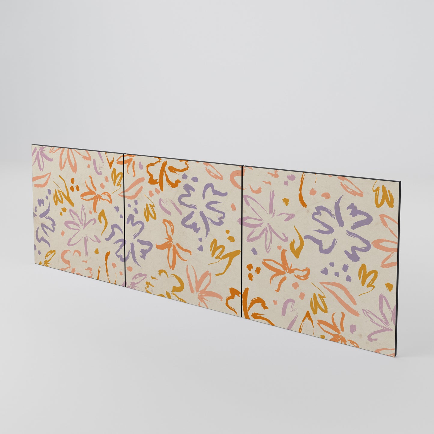 SPRING WHIMSY Juego de 3 puertas para aparador