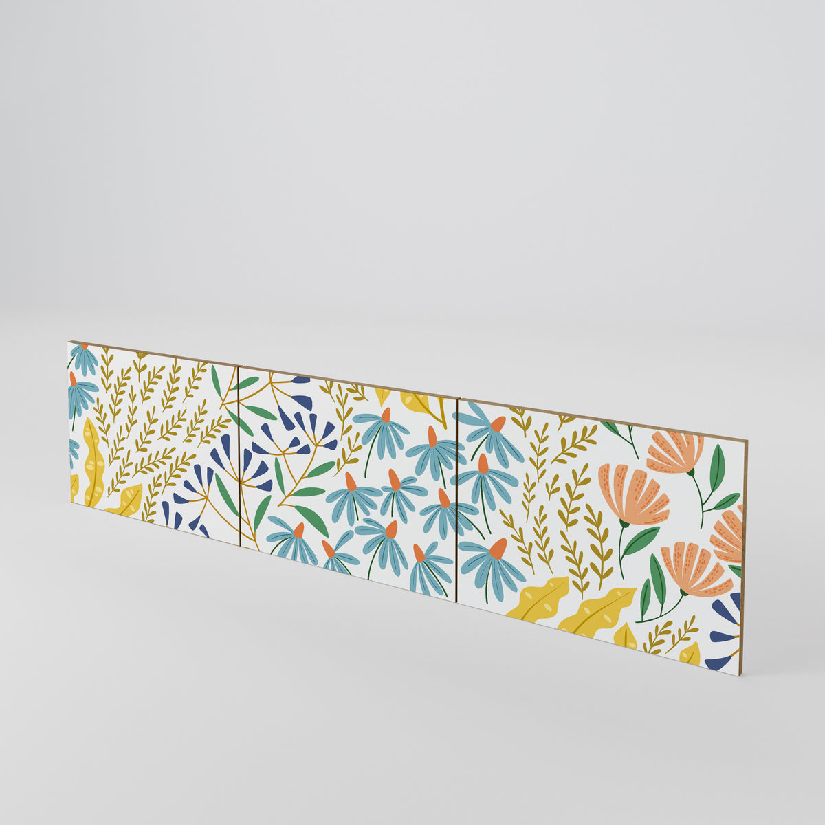 HELLO SPRING Juego de 3 puertas para mueble de TV