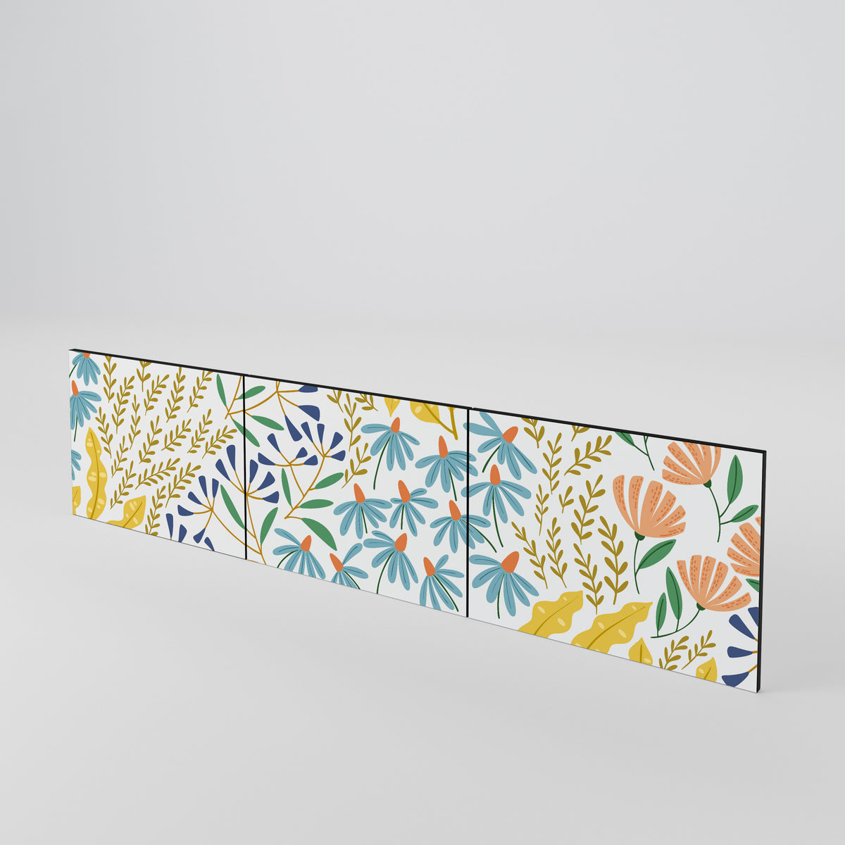 HELLO SPRING Juego de 3 puertas para mueble de TV