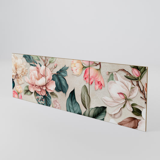 FLORAL GRACE 3-Piece Sideboard Door Set