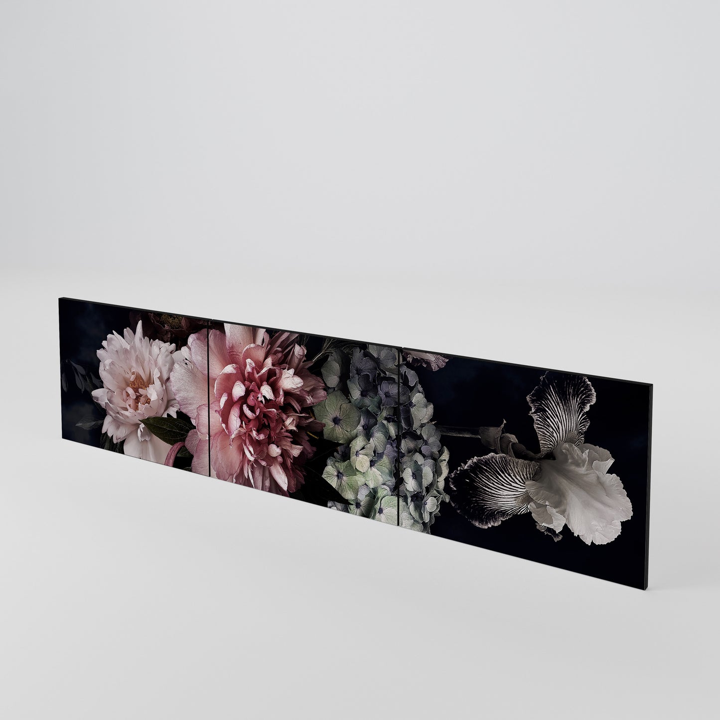 PURE BLOSSOM Juego de 3 puertas para mueble de TV