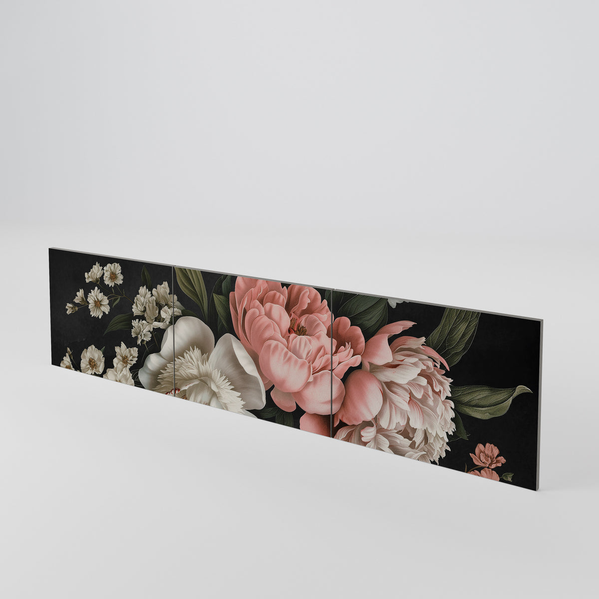 LUSH ELEGANCE Juego de 3 puertas para mueble de TV