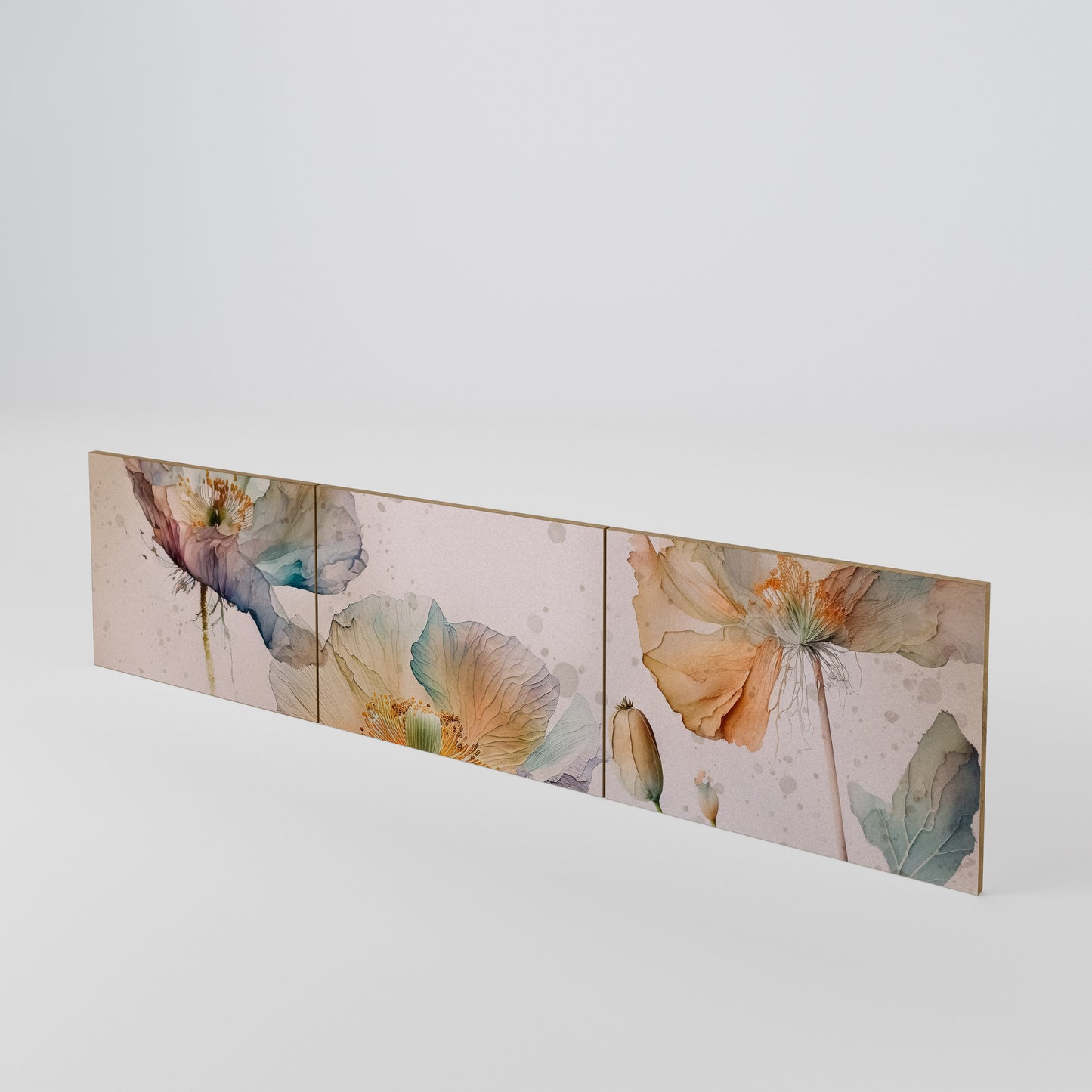 SOFTEN POPPY Juego de 3 puertas para mueble de TV