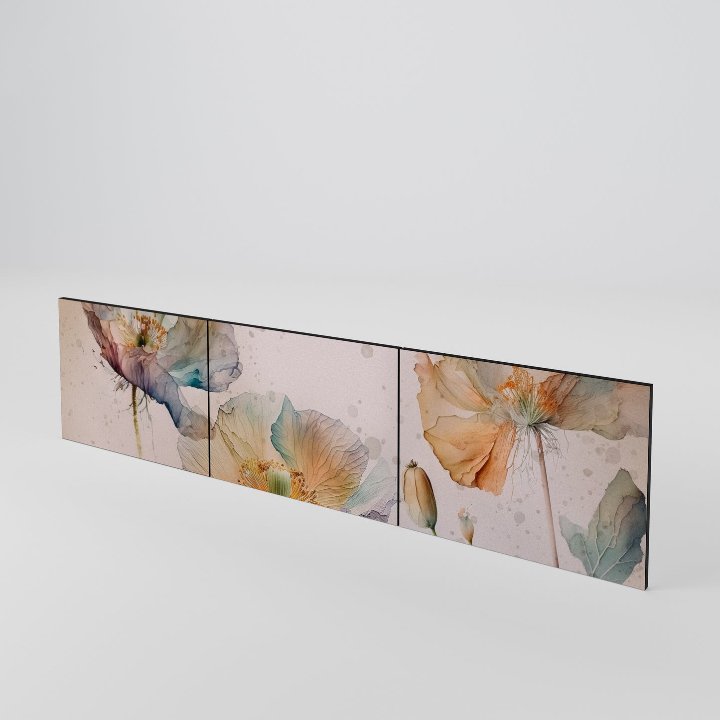SOFTEN POPPY Juego de 3 puertas para mueble de TV