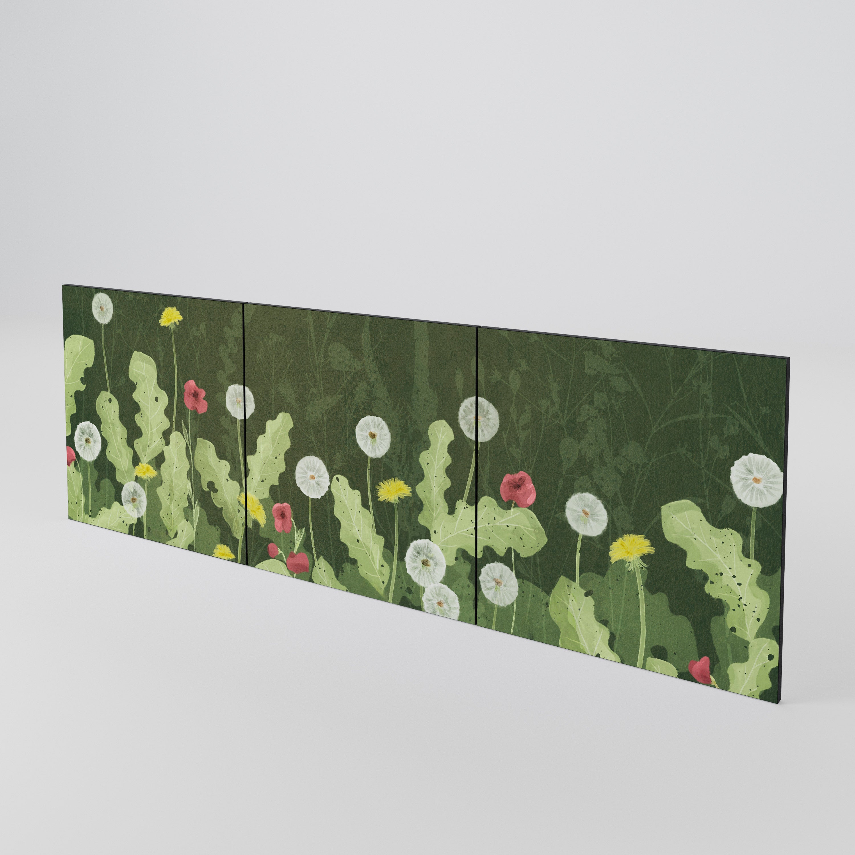 DANDELION AMUSE Juego de 3 puertas para aparador