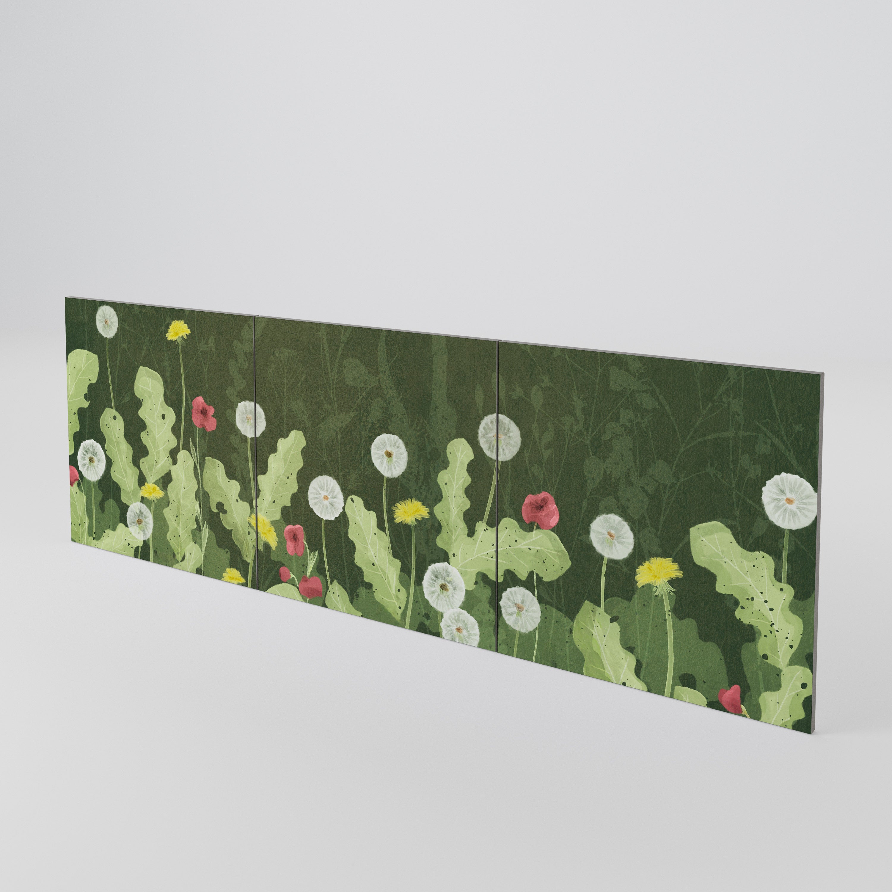 DANDELION AMUSE Juego de 3 puertas para aparador