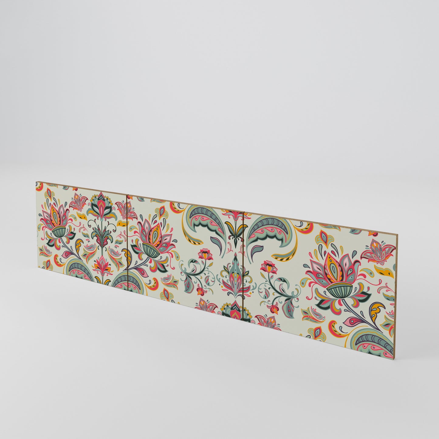 ORGANIC FOLKLORE Juego de 3 puertas para mueble de TV