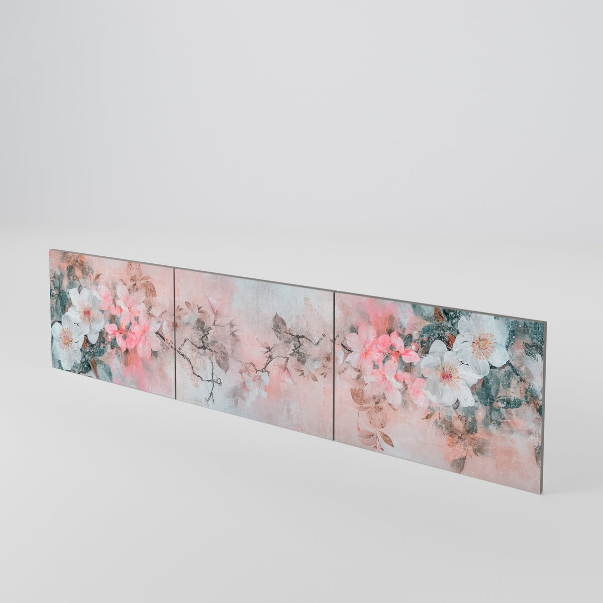 CHERRY BLOSSOM Juego de 3 puertas para mueble de TV