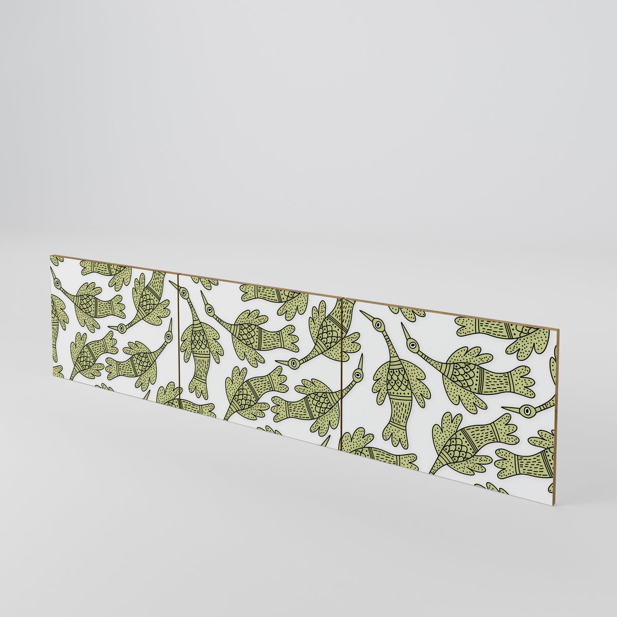 SEEDLING SONGBIRD Juego de 3 puertas para mueble de TV
