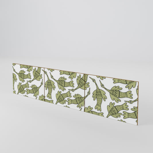 SEEDLING SONGBIRD 3-Piece TV Cabinet Door Set