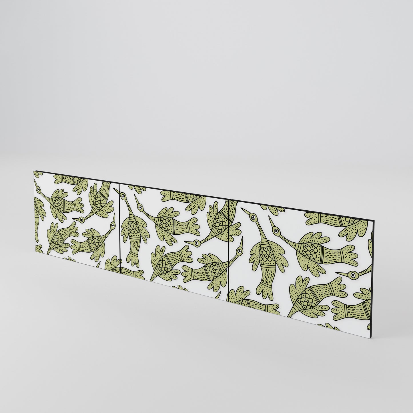 SEEDLING SONGBIRD Juego de 3 puertas para mueble de TV
