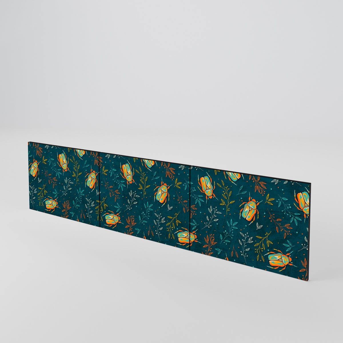 AUTUMN INSECTS 3-Piece TV Cabinet Door Set